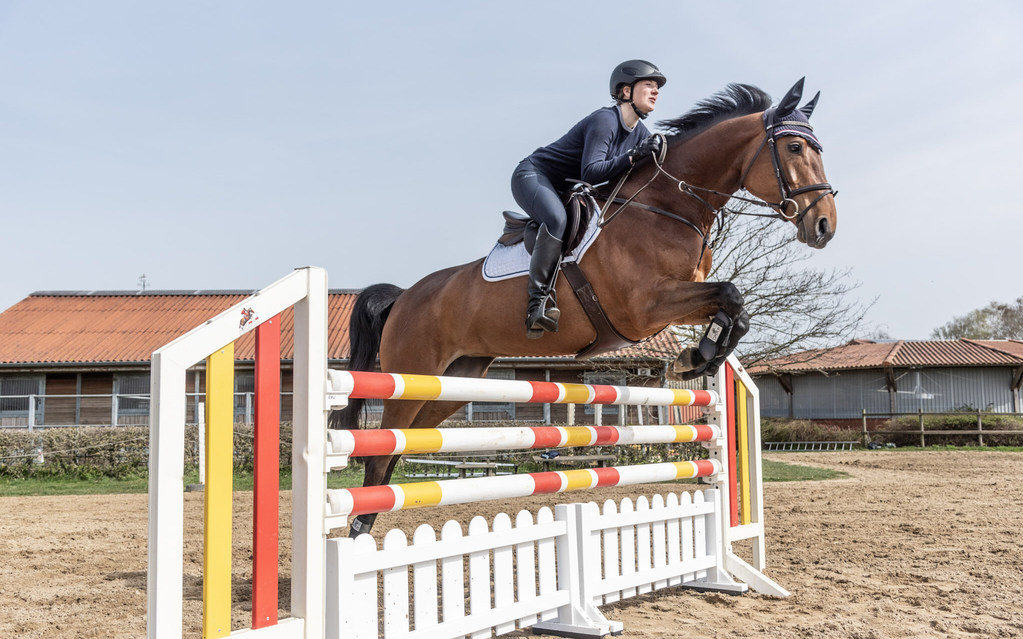 Firmly in the saddle