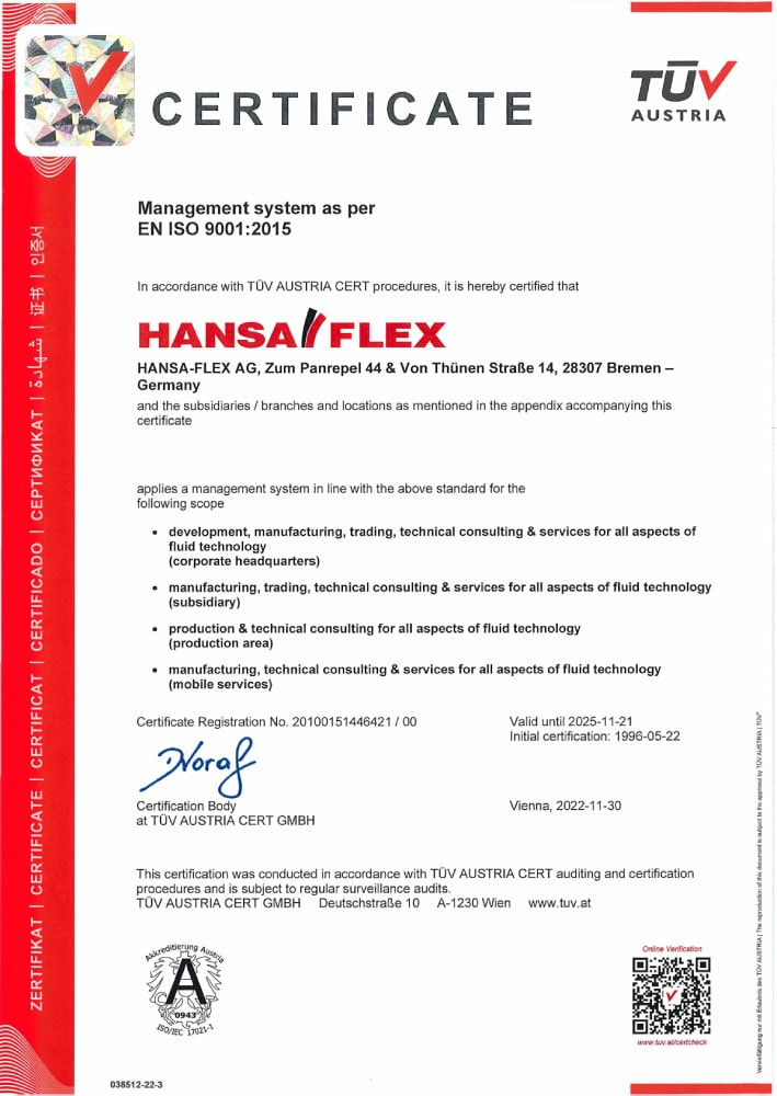 Certificado ISO 9001:2005