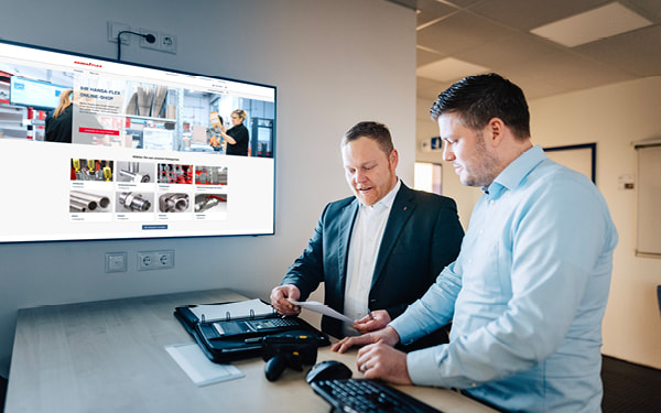 Your digital hotline straight to HANSA-FLEX