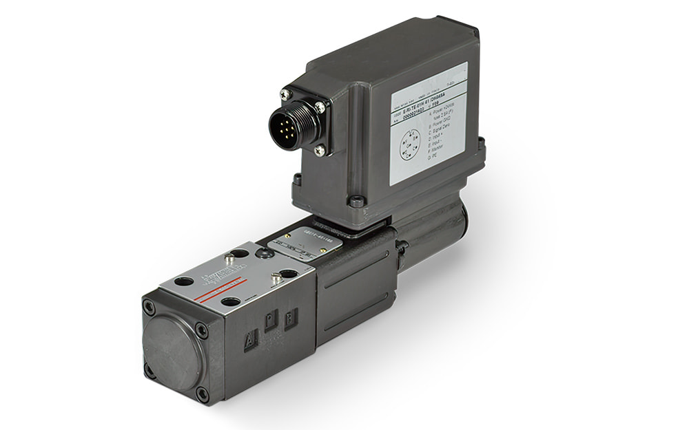 CETOP proportional valves for infinite flow adjustment