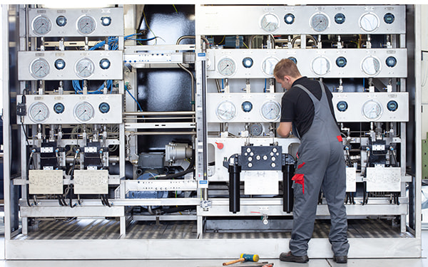 Hydraulic units built to the customer’s requirements