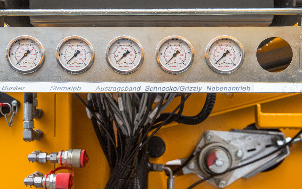 Analogue measuring technology
