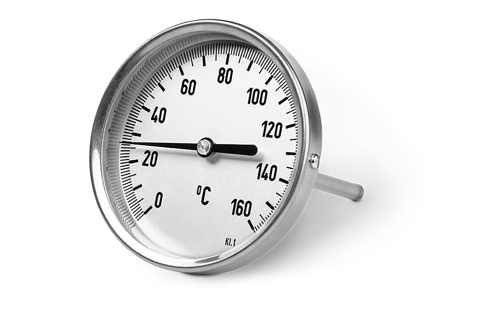 Reliable temperature measuring devices
