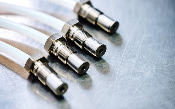 Mangueras de PTFE con alta resistencia química