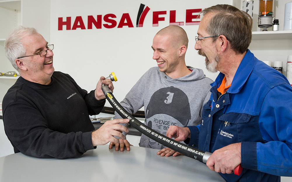 Fabricado con la calidad probada de HANSA-FLEX