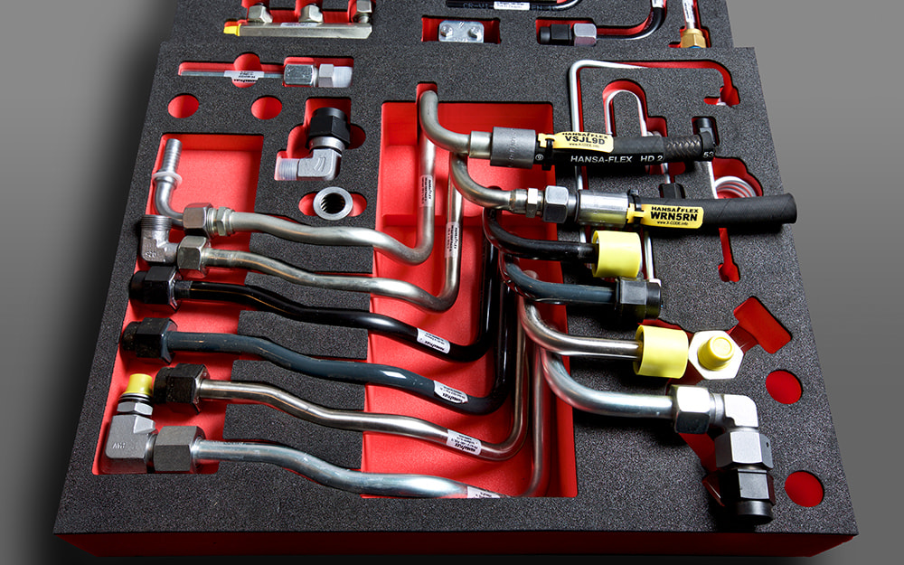 Cutting ring, threaded and flange fittings from HANSA-FLEX