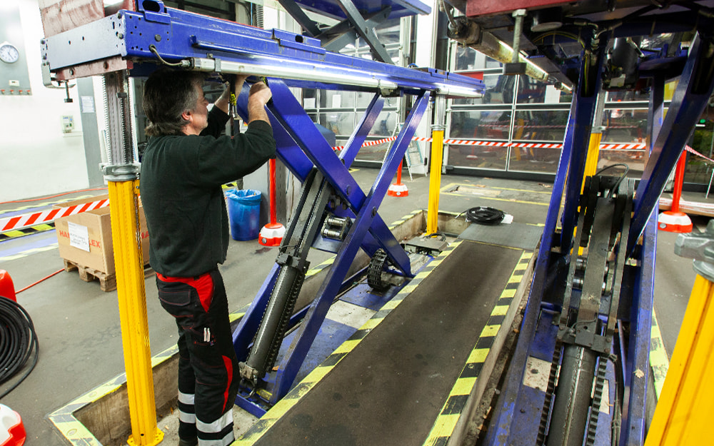 Inspección de plataformas elevadoras