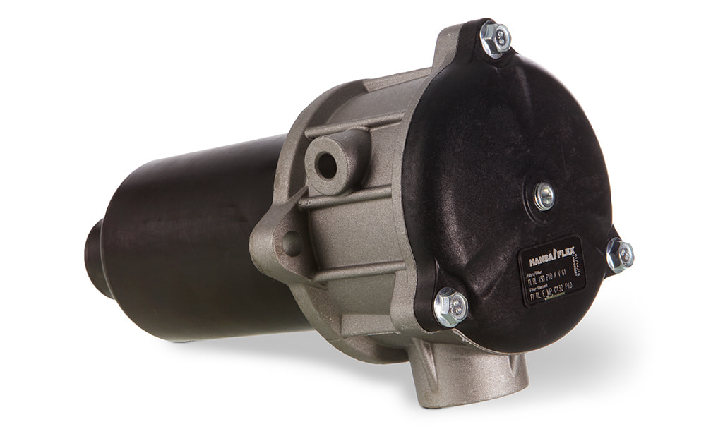 Return flow filter used as a depth filter