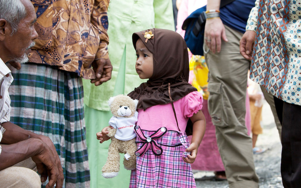 Assisting with reconstruction in Sumatra